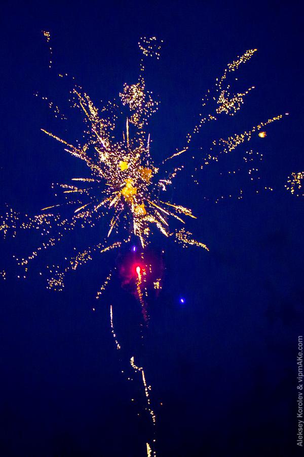 Салют в Шуе на День Города 2014