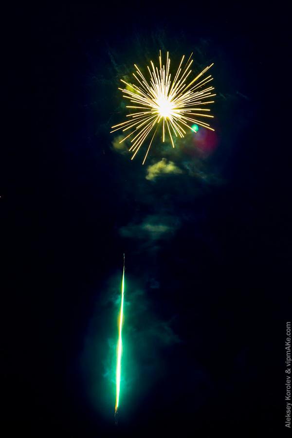 Салют в Шуе на День Города 2014