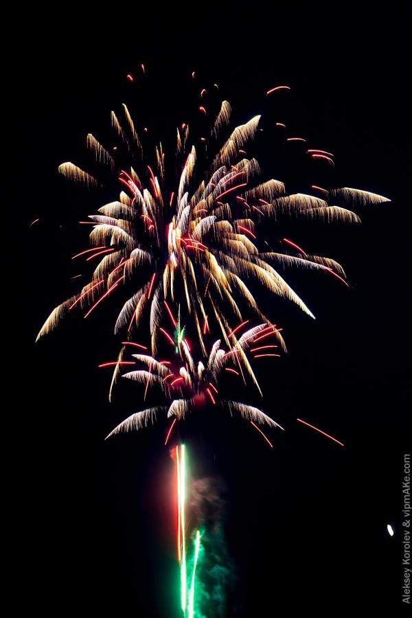 Салют в Шуе на День Города 2014