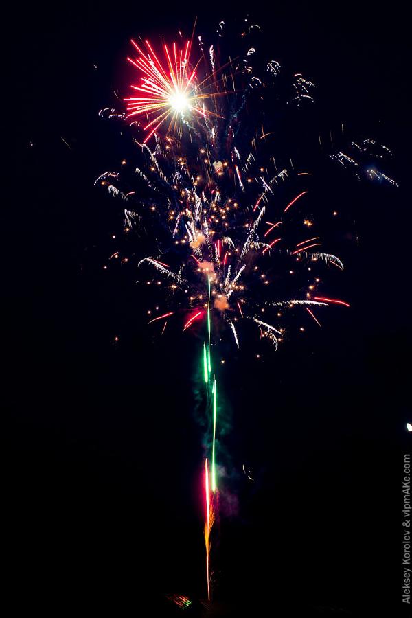 Салют в Шуе на День Города 2014