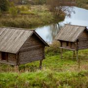 Суздальские бани. Каменка