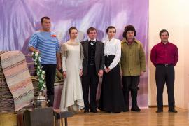 Спектакль по поэме Сергея Есенина "Анна Снегина", Шуя