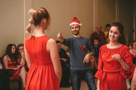 Рождественский бал. Иваново. Конкурс по хастлу