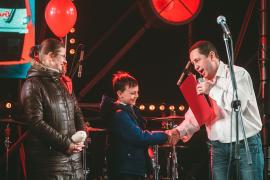 Концерт, посвященный запуску ласточки. Железнодорожный вокзал Иваново