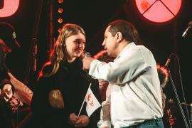 Концерт, посвященный запуску ласточки. Железнодорожный вокзал Иваново