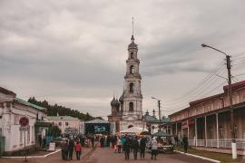 Юрьевец. Открытие XII международного кинофестиваля "Зеркало"