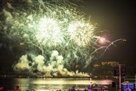 Фестиваль фейерверков в Костроме 2015