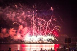 Фестиваль фейерверков в Костроме 2015