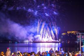 Фестиваль фейерверков в Костроме 2015