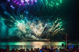 Фестиваль фейерверков в Костроме 2015