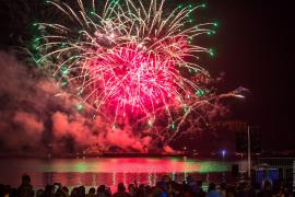 Фестиваль фейерверков в Костроме 2015