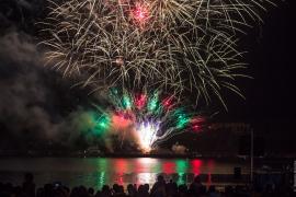 Фестиваль фейерверков в Костроме 2015