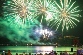 Фестиваль фейерверков в Костроме 2015